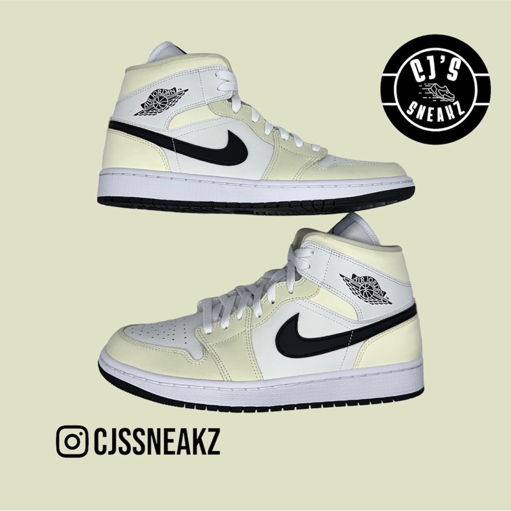 Women’s Air Jordan Retro 1 Mid ‘Coconut Milk’ Size 11W/9.5M DS!
